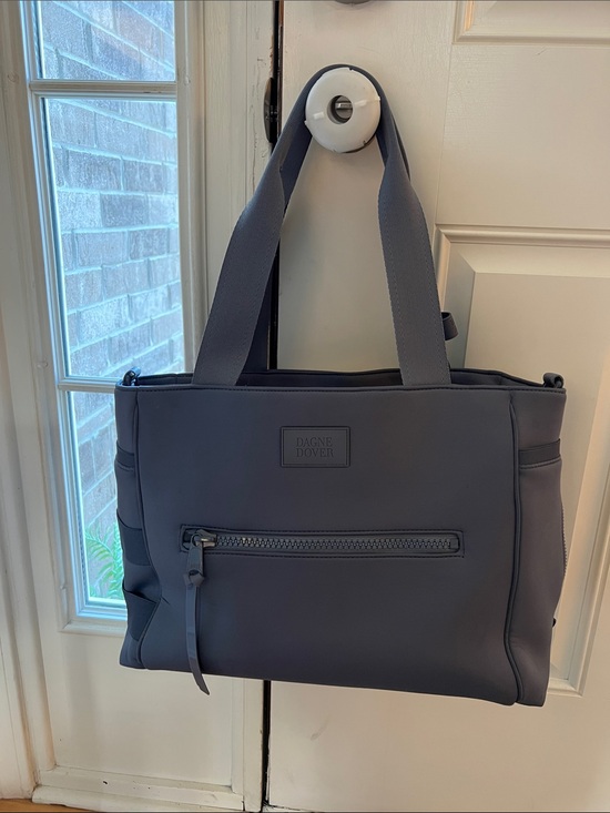 Dagne Dover Handbags - Dagne Dover Wade Diaper Tote in Slate Blue